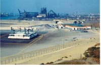 Seaspeed SRN4s at Boulogne Hoverport
